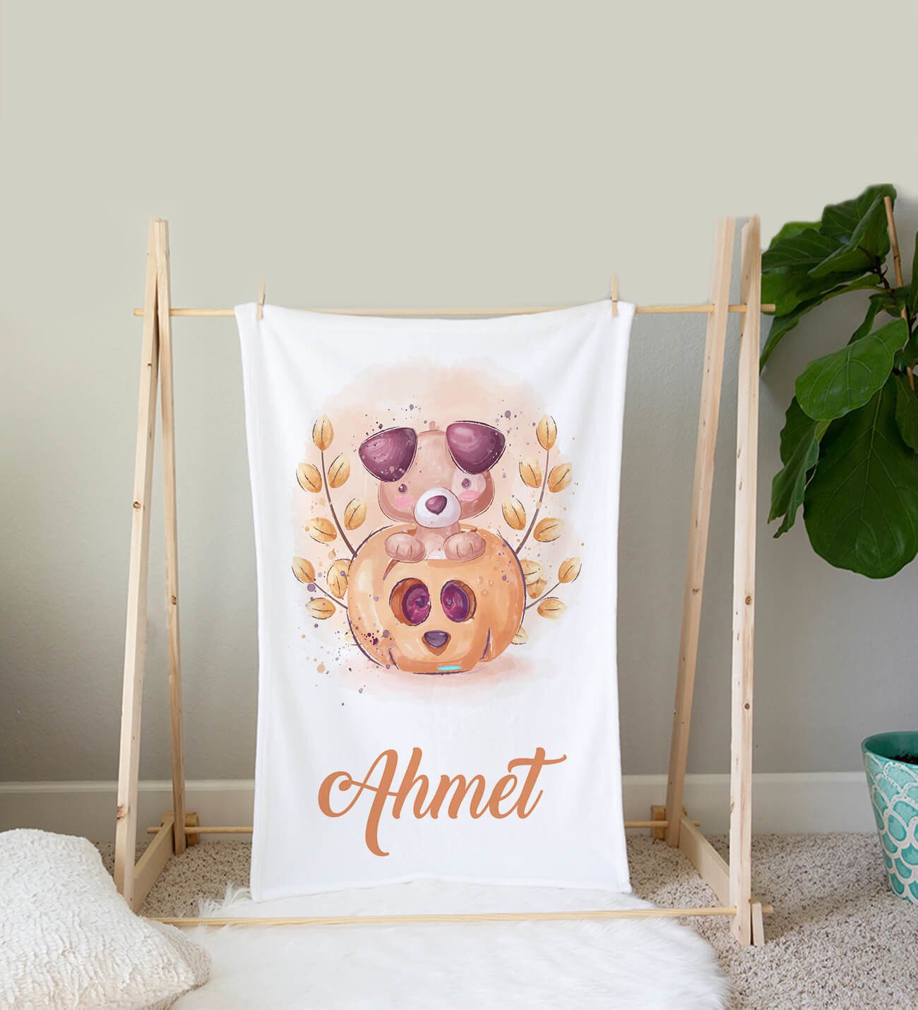 eJOYA Kişiye Özel Polar Bebek Battaniyesi 90059