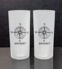eJOYA Kişiye Özel 2'li Rakı Bardağı 111398