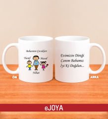 eJOYA Kişiye Özel Babasının Çocukları Kupa Bardak 79973