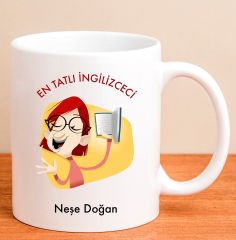 eJOYA Kişiye Özel En Tatlı İngilizceci Kupa Bardak 79975