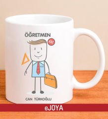 eJOYA Kişiye Özel Öğretmen Kupa Bardak 79976