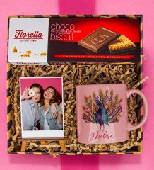 eJOYA Kişiye Özel Kupa & Fotoğraflık & Choco Biscuit Hediye Kutusu 111778