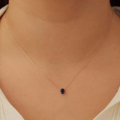 eJOYA 14 Ayar Altın Zircon Taşlı Kolye 114116
