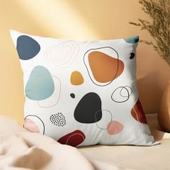 eJOYA Modern Tasarımlı 2'li Yastık İçi Ve Kırlent Kılıfı 45cm 113411