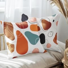 eJOYA Modern Tasarımlı 2'li Yastık İçi Ve Kırlent Kılıfı 45cm 113411