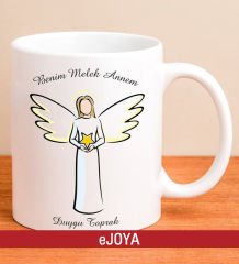 eJOYA Kişiye Özel Melek Annem Kupa Bardak 79988