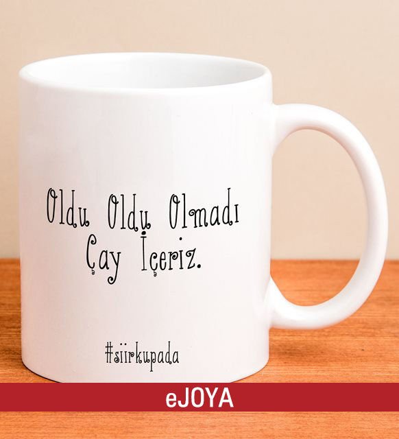 eJOYA Kişiye Özel Şiir Kupada Kupa Bardak 79989