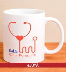 eJOYA Kişiye Özel Steteskop Kupa Bardak 79992
