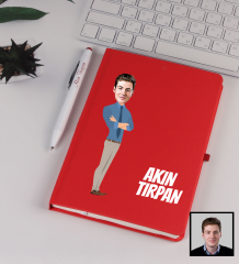 eJOYA Kişiye Özel Karikatür Tasarım Defter Kalem Seti 91342