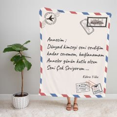 eJOYA Kişiye Özel Mesajlı Mektup Battaniyesi 90427