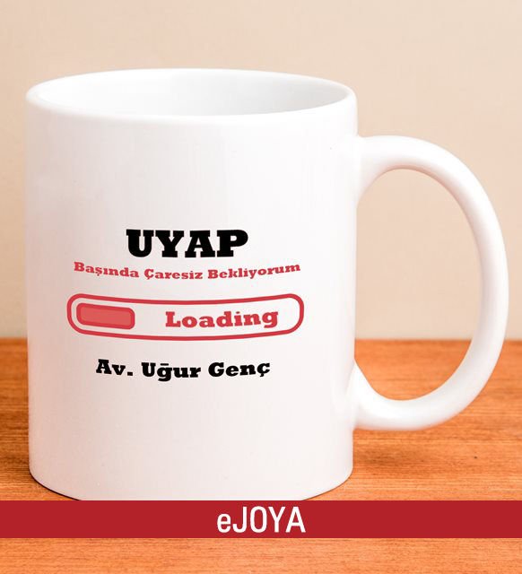 eJOYA Kişiye Özel Uyap Kupa Bardak 80014