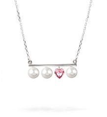 eJOYA Swarovski Kristal Kalp ve İnci Kolye 77648