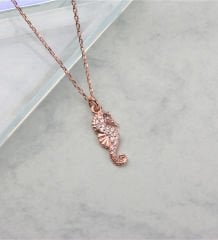 eJOYA Taşlı Denizatı Gümüş Kolye 84709