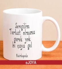 eJOYA Kişiye Özel Şiir Kupada Kupa Bardak 80028
