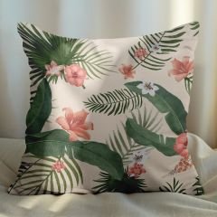 eJOYA Çiçek Tasarımlı 2'li Yastık İçi Ve Kırlent Kılıfı 45cm 113452