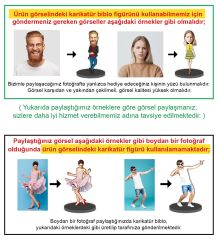eJOYA Kişiye Özel Karikatür Biblo 110781