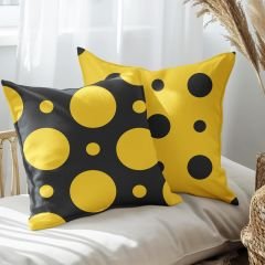 eJOYA Modern Tasarımlı 2'li Yastık İçi Ve Kırlent Kılıfı 45cm 113456