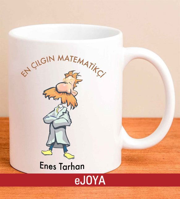 eJOYA Kişiye Özel En Çılgın Matematikci Kupa Bardak 80033