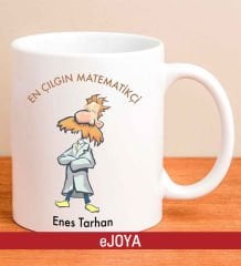 eJOYA Kişiye Özel En Çılgın Matematikci Kupa Bardak 80033