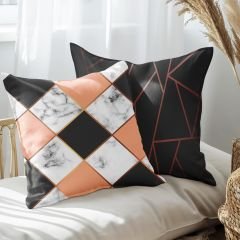 eJOYA Modern Tasarımlı 2'li Yastık İçi Ve Kırlent Kılıfı 45cm 113462