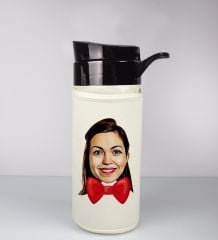 eJOYA Kişiye Özel Koruma Kılıflı Cam Matara 94284