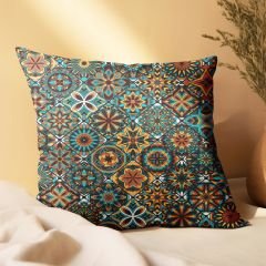 eJOYA Geleneksel Tasarımlı 2'li Yastık İçi Ve Kırlent Kılıfı 45cm 113473
