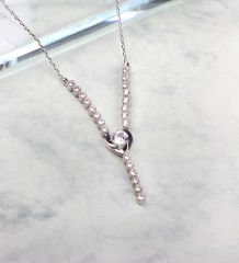 eJOYA Zircone Taşlı Gümüş Kolye 84821