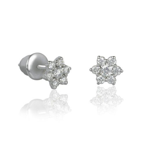 eJOYA Star Pırlanta Küpe 35597