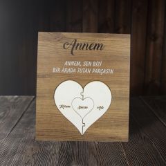 eJOYA Kişiye Özel İsimli Anneler Günü Puzzle 115100