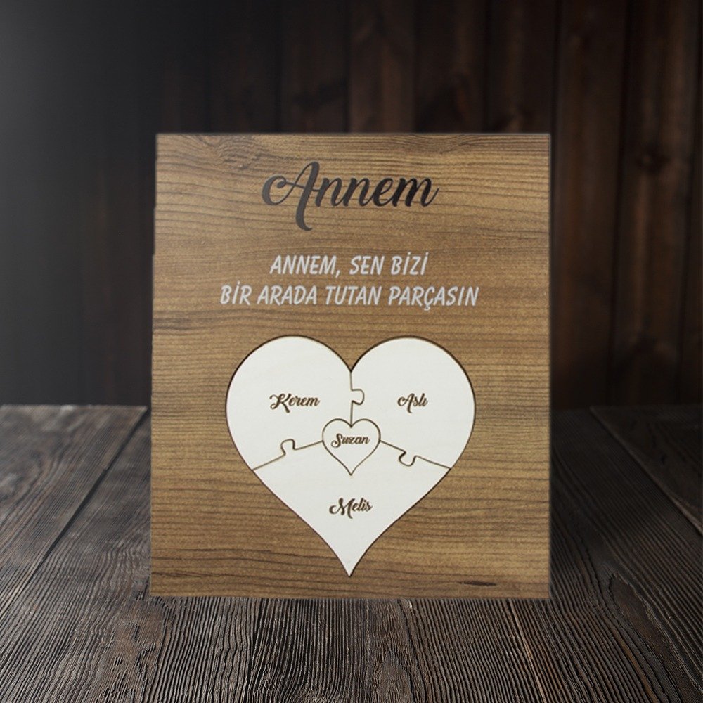 eJOYA Kişiye Özel İsimli Anneler Günü Puzzle 115100