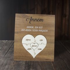 eJOYA Kişiye Özel İsimli Anneler Günü Puzzle 115100