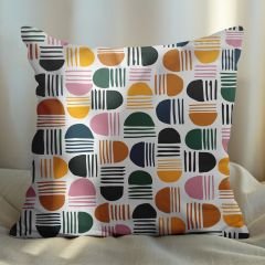 eJOYA Modern Tasarımlı 2'li Yastık İçi Ve Kırlent Kılıfı 45cm 113477