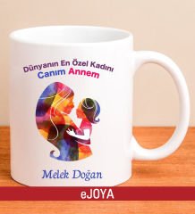 eJOYA Kişiye Özel En Özel Kadın Temalı Kupa Bardak 80063