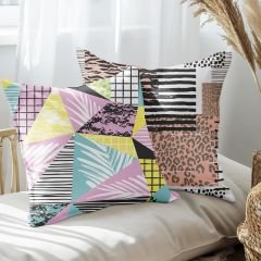 eJOYA Modern Tasarımlı 2'li Yastık İçi Ve Kırlent Kılıfı 45cm 113490