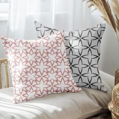 eJOYA Modern Tasarımlı 2'li Yastık İçi Ve Kırlent Kılıfı 45cm 113494
