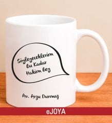 eJOYA Kişiye Özel Söyleyeceklerim Bu Kadar Kupa Bardak 80080