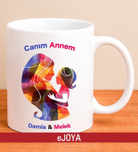 eJOYA Kişiye Özel Canım Annem Kupa Bardak 80084