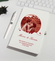 eJOYA Kişiye Özel Fotoğraflı Defter Kalem Seti 93197