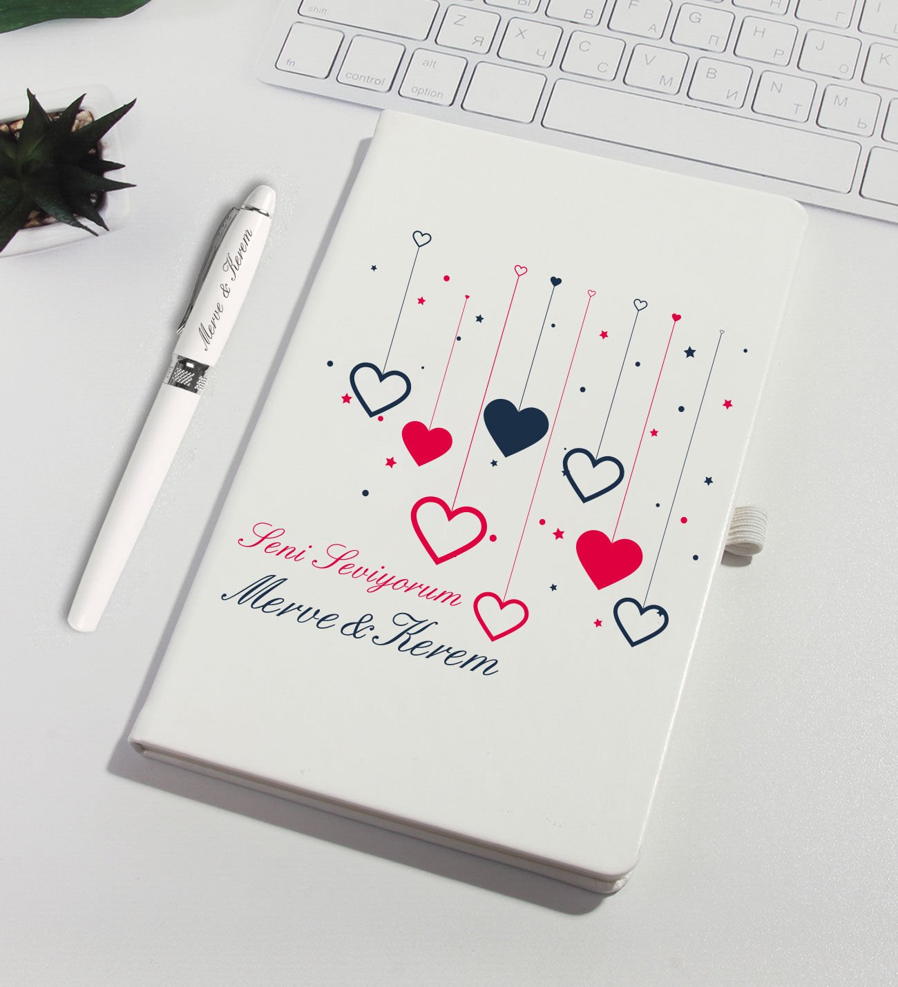 eJOYA Kişiye Özel Defter Kalem Seti 93198