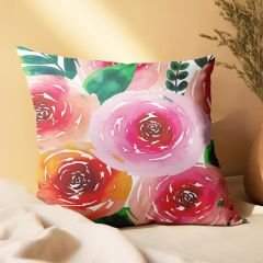 eJOYA Yaz Aşkı Tasarımlı 2'li Yastık İçi Ve Kırlent Kılıfı 45cm 113505