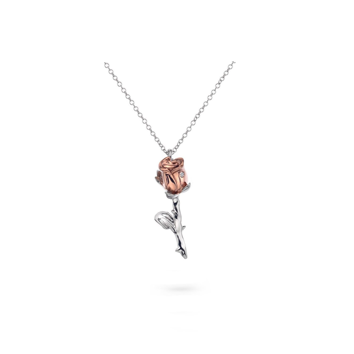 eJOYA  Gümüş Gül Rose Kolye 115130