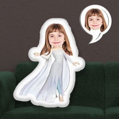 eJOYA Kişiye Özel Fotoğraflı Karlar Prensesi Yastık 115426
