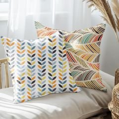 eJOYA Modern Tasarımlı 2'li Yastık İçi Ve Kırlent Kılıfı 45cm 113506