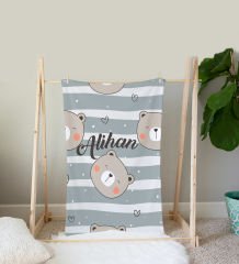 eJOYA Kişiye Özel Polar Bebek Battaniyesi 90280