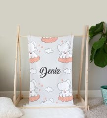 eJOYA Kişiye Özel Polar Bebek Battaniyesi 90282