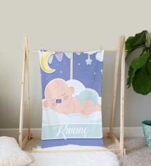 eJOYA Kişiye Özel Polar Bebek Battaniyesi 90285