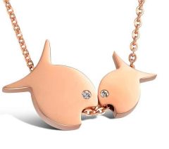 eJOYA Love Fish Pırlanta Kolye 45192