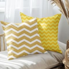 eJOYA Modern Tasarımlı 2'li Yastık İçi Ve Kırlent Kılıfı 45cm 113514