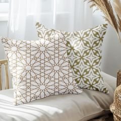 eJOYA Modern Tasarımlı 2'li Yastık İçi Ve Kırlent Kılıfı 45cm 113515