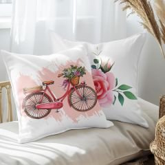 eJOYA Modern Tasarımlı 2'li Yastık İçi Ve Kırlent Kılıfı 45cm 113521